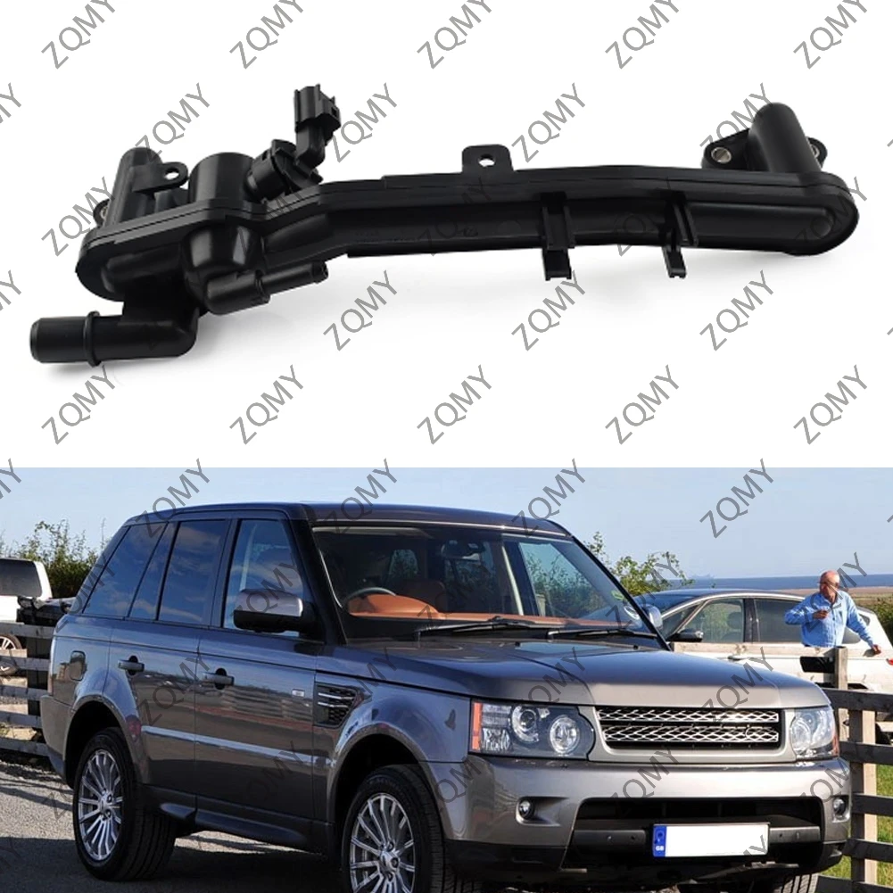 Car Heater Manifold Tube Coolant Pipe With Sensor For Land Rover LR4 Range Rover Sport For Jaguar F-Pace F-Type XE XF XJ XK