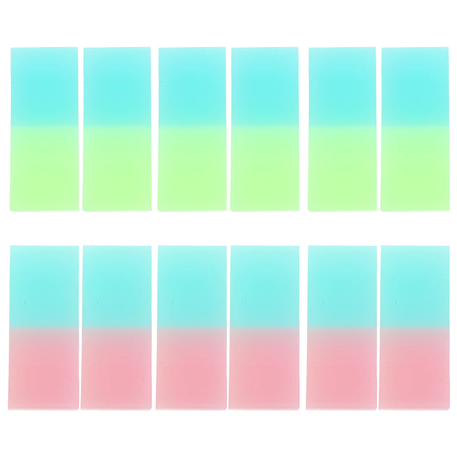 

12Pcs Jelly Erasers Kids Pencil Eraser Rectangular Cute Kawaii Erasers for Students Supplies Eraser