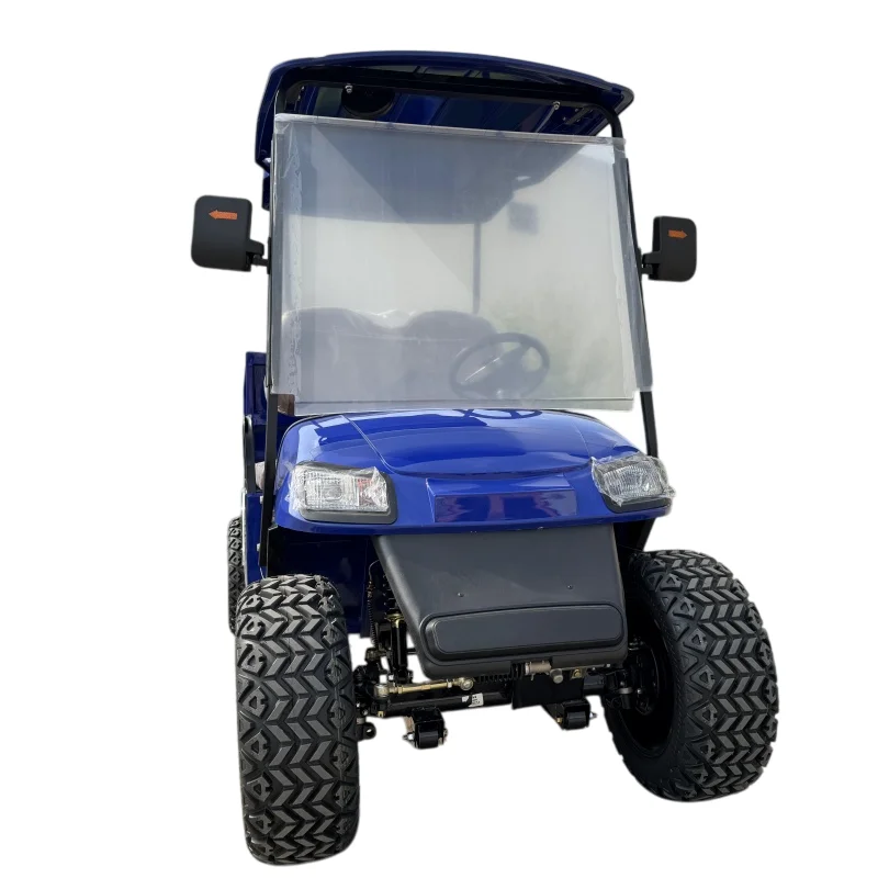 Lithium Battery Cargo Box Golf Cart Color Customization Reinforced Wear-Resistant Chassis Sightseeing Solar 2 Seat Golf Cart