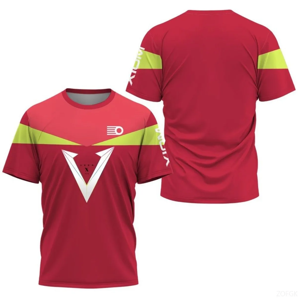 New Men's Table Tennis Breathable and Comfortable Round Neck Letter Printed T-shirt, Tennis and Badminton Outdoor Training Top