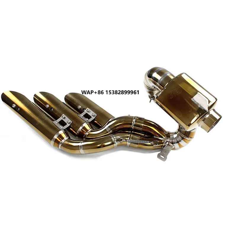 

JTLD High Flow Racing Performance Titanium Alloy Motorcycle Exhaust Pipe for MV Agusta B800 Exhaust