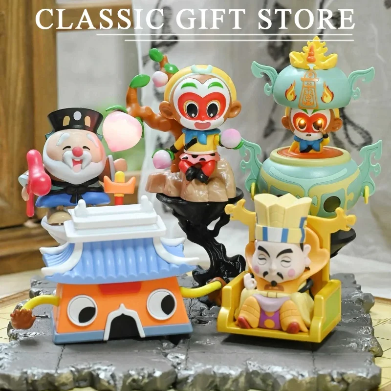 Original KFC el viaje al oeste serie de marca compartida personajes de dibujos animados de Anime el Rey Mono figura modelo muñeca coleccionar juguetes