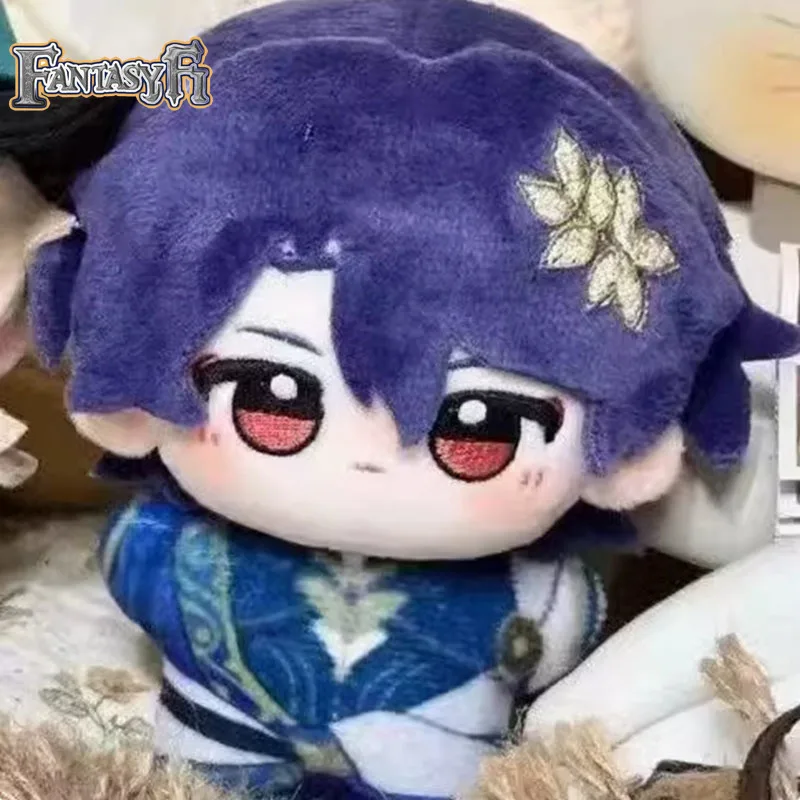 10CM Game Honkai: Star Rail Cosplay Aventurine Dr. Ratio Soft Plush Adorable Pendant Backpack Keychian Keyring Birthday Gifts