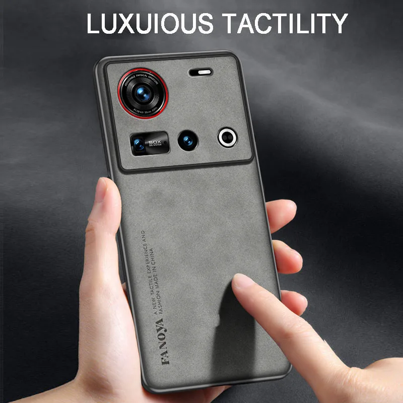 เคสหนังหรูหราสำหรับ ZTE Nubia Z70S Ultra เคสกันกระแทก กันลื่น สำหรับ Nubia Z60S Pro Fundas Protectora ZTE Nubia Z70 Ultra