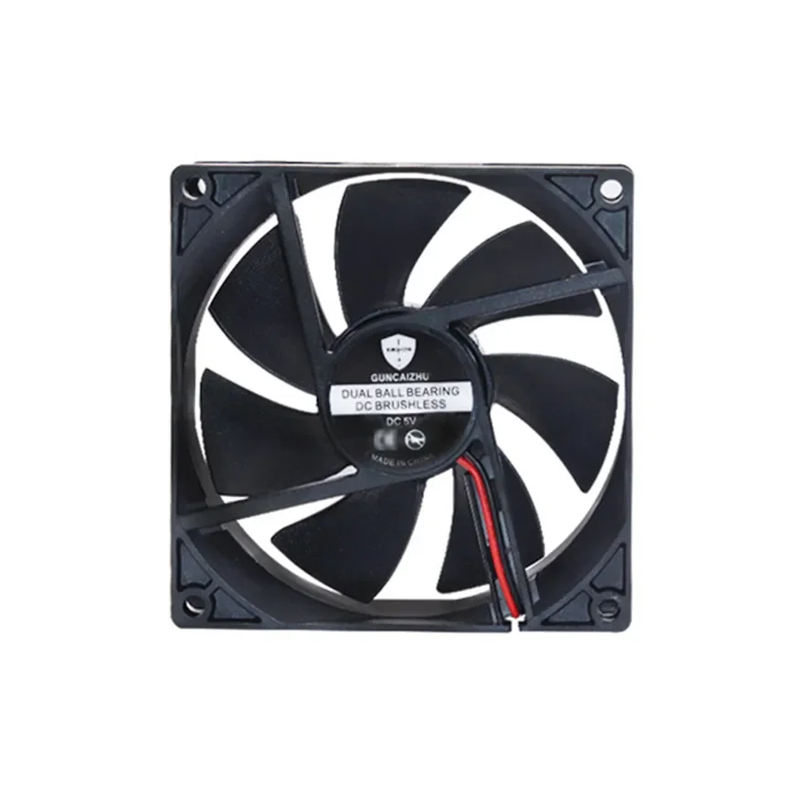 

Dual Ball Bearing 90MM 9CM 9025 9225 CPU Fan 90x90x25mm DC 5V 12V 24V Computer Case Cooling Fan 2PIN