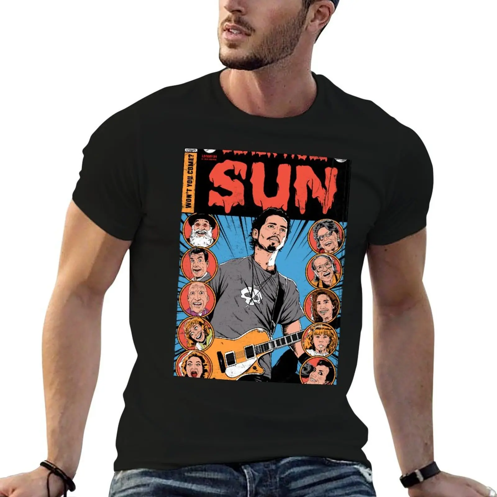 

Black Hole Sun '94 T-Shirt t shirt men 100% cotton luxury brand man t shirts for men T-Shirt