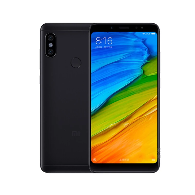 xiaomi Redmi Note 5 Smartphone Snapdragon 636 13.0MP 5.99inch 4000mAh 2160×1080 used phone