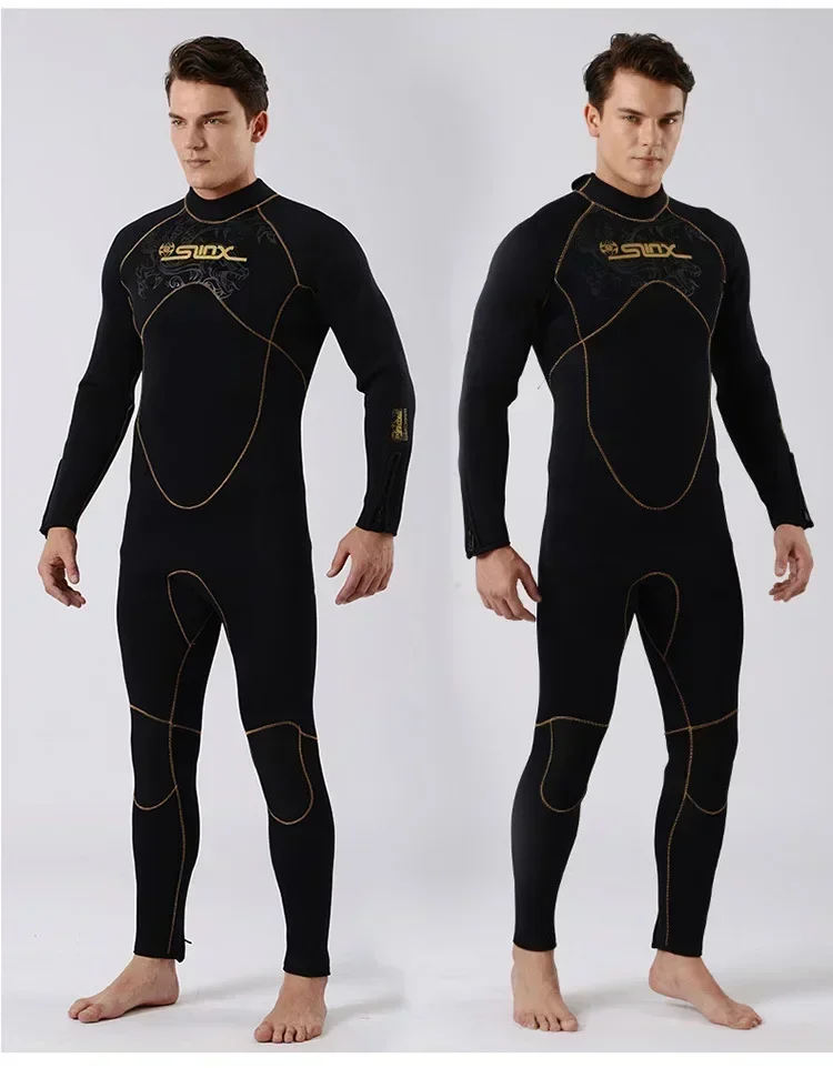 SLINX Scuba diving 5mm wetsuit  rubber  mens neoprene spearfishing full body swimwear mergulho  kite surfing suit