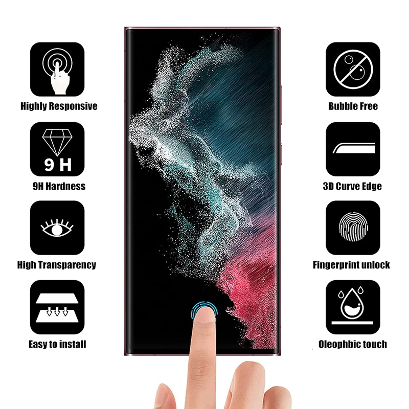 For Honor Magic 7 Pro 5 6 Lite Tempered Glass honor 400 300 200 Pro 90 60 70 Curved Screen Protector Magic V VS 2 3 Protect Film