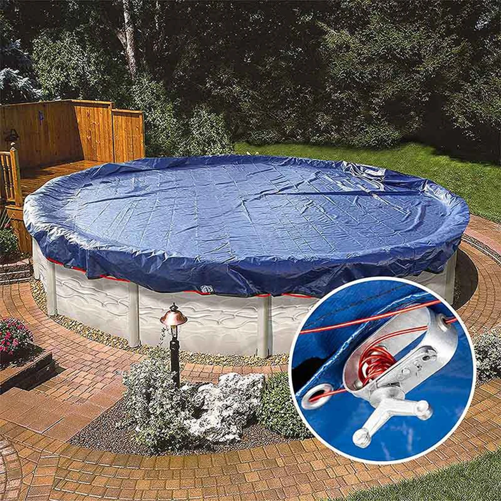 100FT/130FT Swimming Pool Cover Cable Winch Durable Wear Resistant Multi-Function Pool Closing Tool For Tent Rectangular Pool