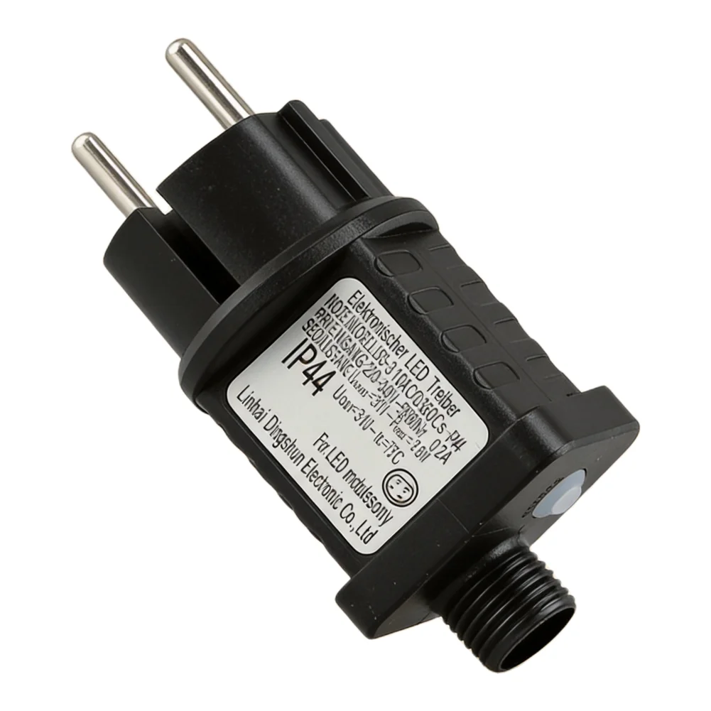 Transformer String Lights 31V 3.6W 6W LED Lights Power Supply Power Adapter 8 Functional EU-Plug Lighting Electrical Supplies