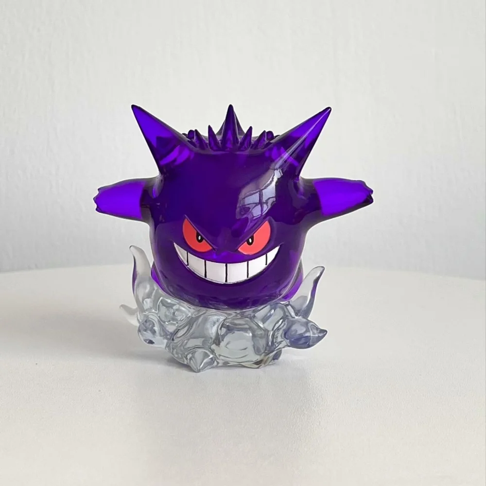 Figura de acción coleccionable de PVC de Anime Pokemon Gengar Clouds, muñeco de juguete de 8CM