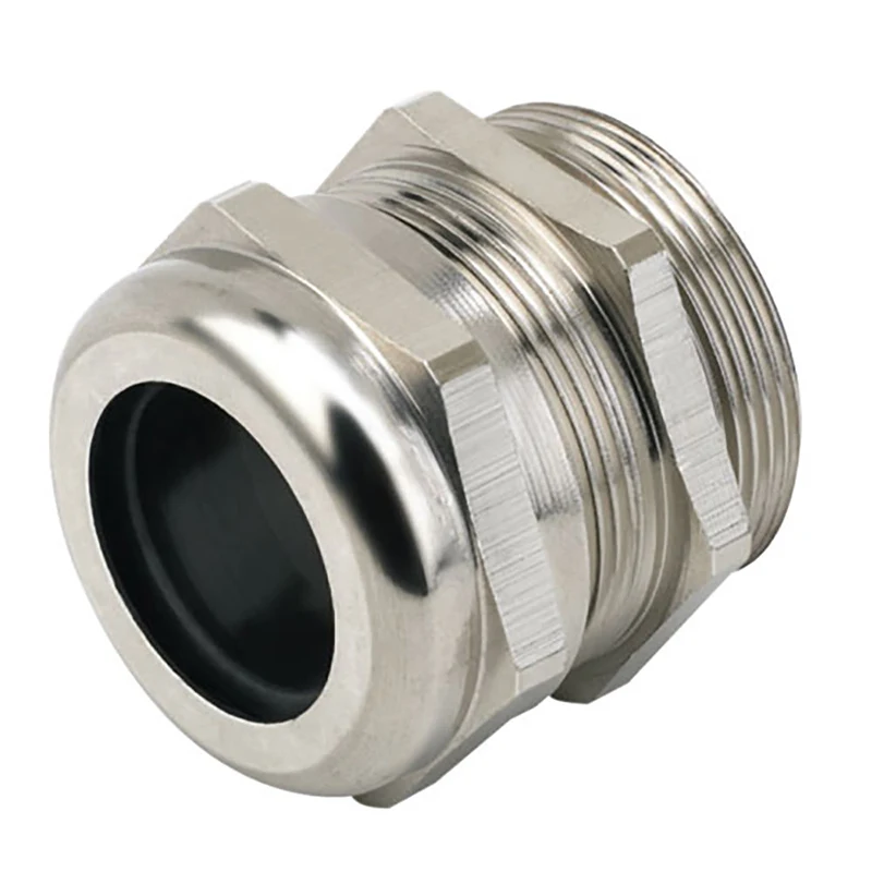 CNC Machining Parts with CNC Machined 304 Stainless Steel Cable Gland, Custom Non-Standard Cable Fixing Connector