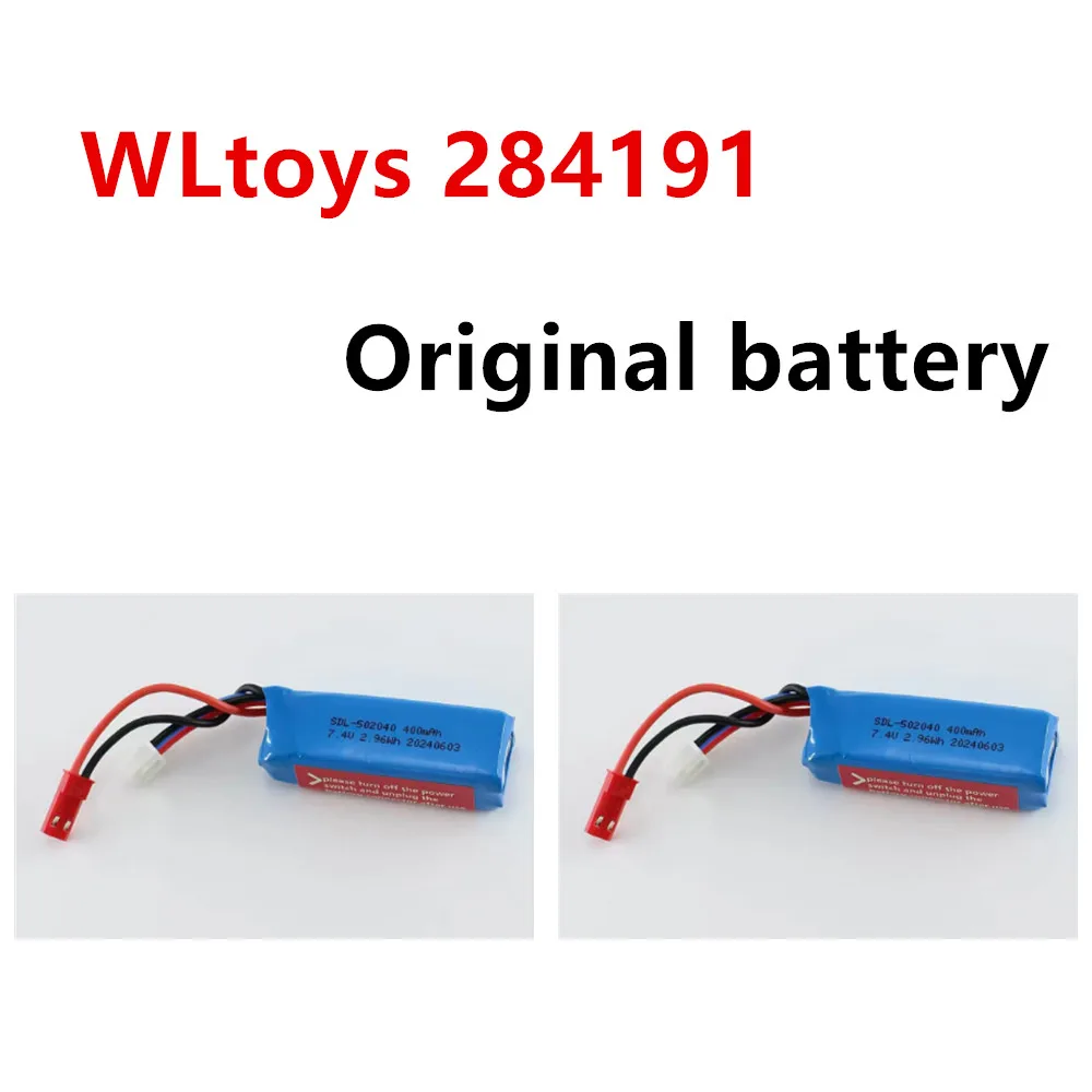 WLtoys 284191 284019-A RC Car Battery 7.4V 400mAh XH-3P JST Plug /USB Charging Cable / Use For: 284191 Rc Car Parts