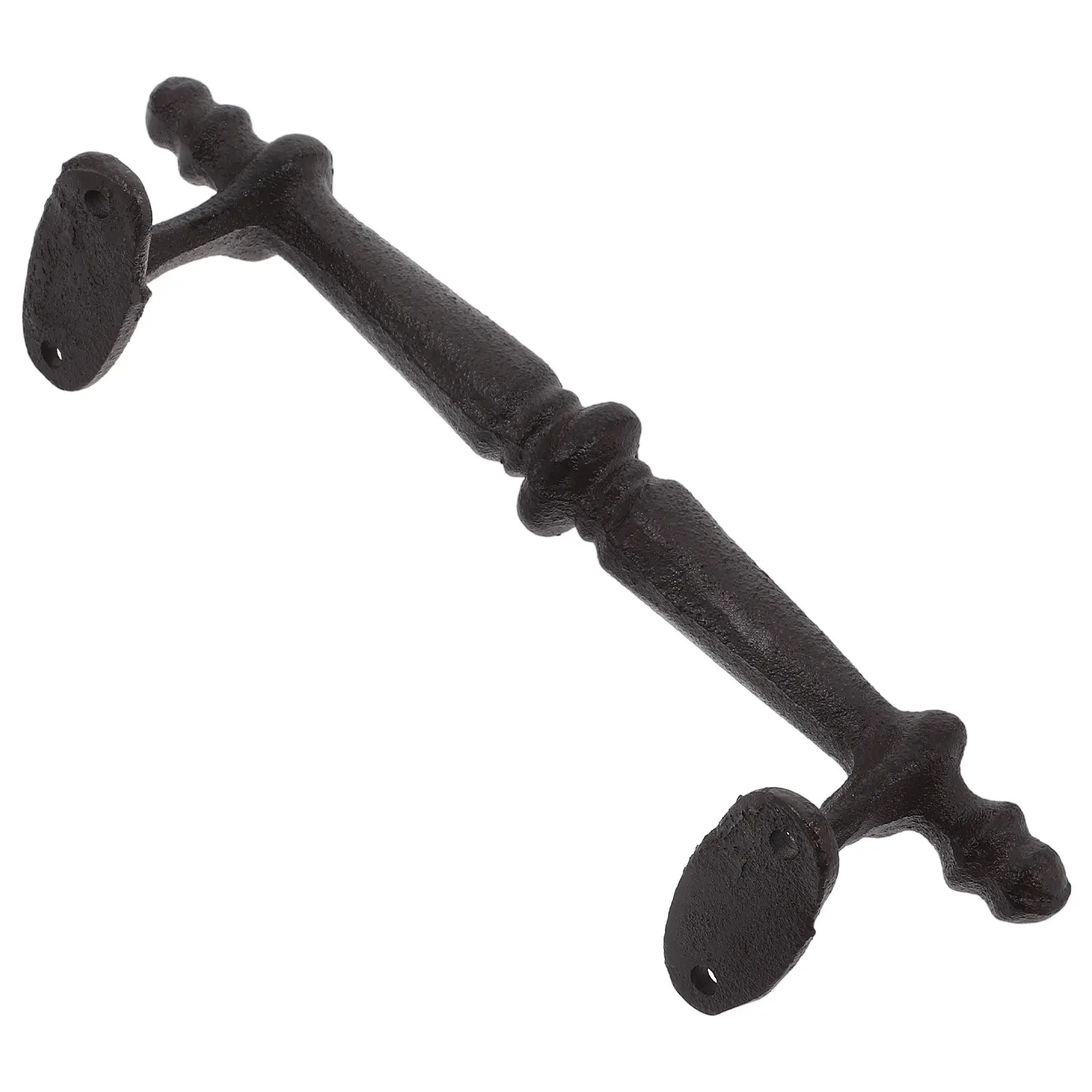 

Vintage Cast Iron Door Handle for Outdoor Gates Rustic European Design Garden Fence Barn Shed Metal Pull Handle