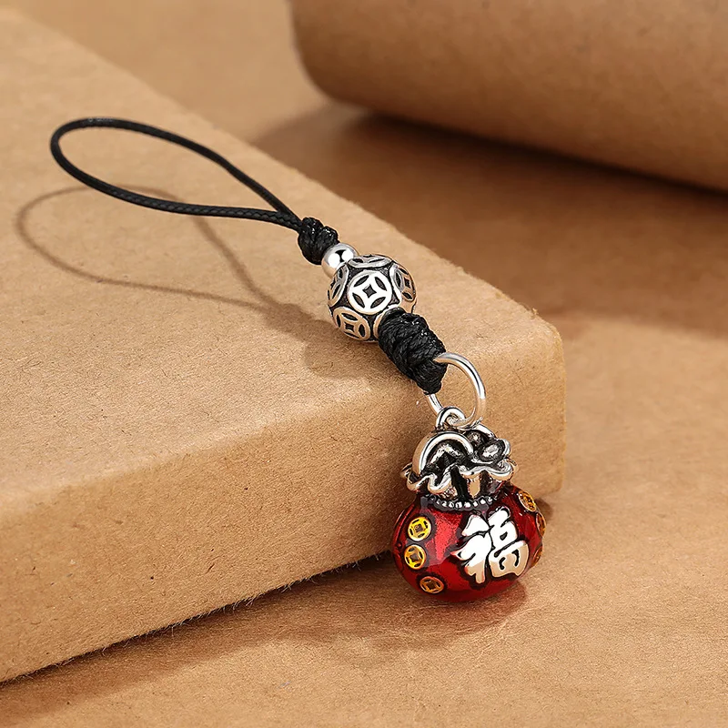 

Высококачественный простой маленький и изысканный модный ретро карманный кулон Fuzi для женщин, универсальные ювелирные изделия в этническом стиле