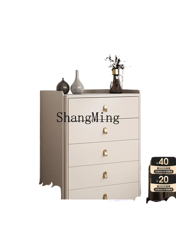 

CL chest of drawers, bedroom, solid wood storage cabinet, bed head and tail storage, living room by the wall, small storag