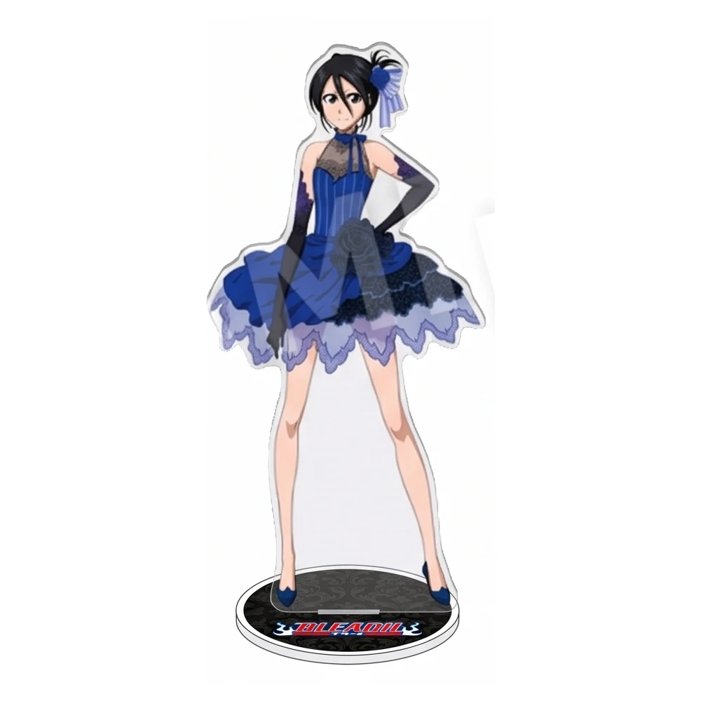 New Anime Bleach Acrylic Stand Kurosaki Ichigo Figure Desktop Decoration Collectible Ornament Character Model Gift Keychain view 6