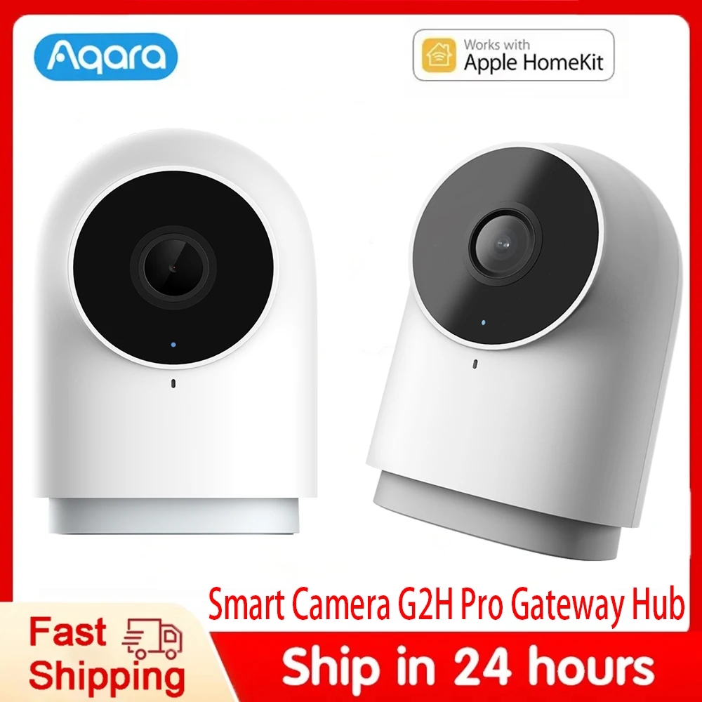 

Aqara Original Smart Camera G2H Pro Gateway Hub Edition Zigbee 3. 0 1080P HD Night Vision Monitor Camera For Apple Homekit APP