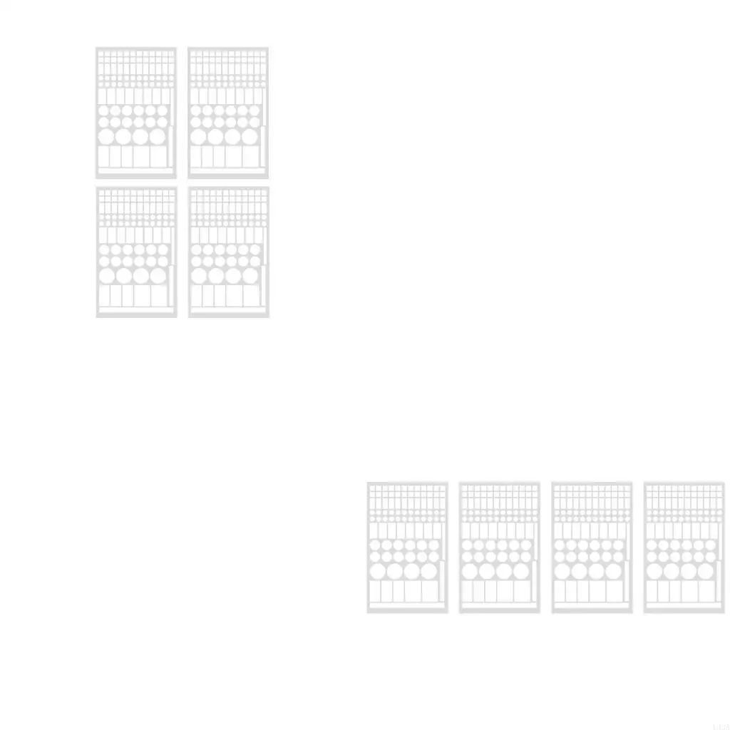 L43A 4 Sheets Light Blocking Sticker For LED Indicators On AC Computer Screens Adhesive Blackouts Dimming Patches Covers