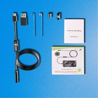 Type-c Android USB Endoscope Camera 7.0mm Hard Cable PC Android Phone Endoscope Pipe Type C Endoscope Inspection Mini Camera