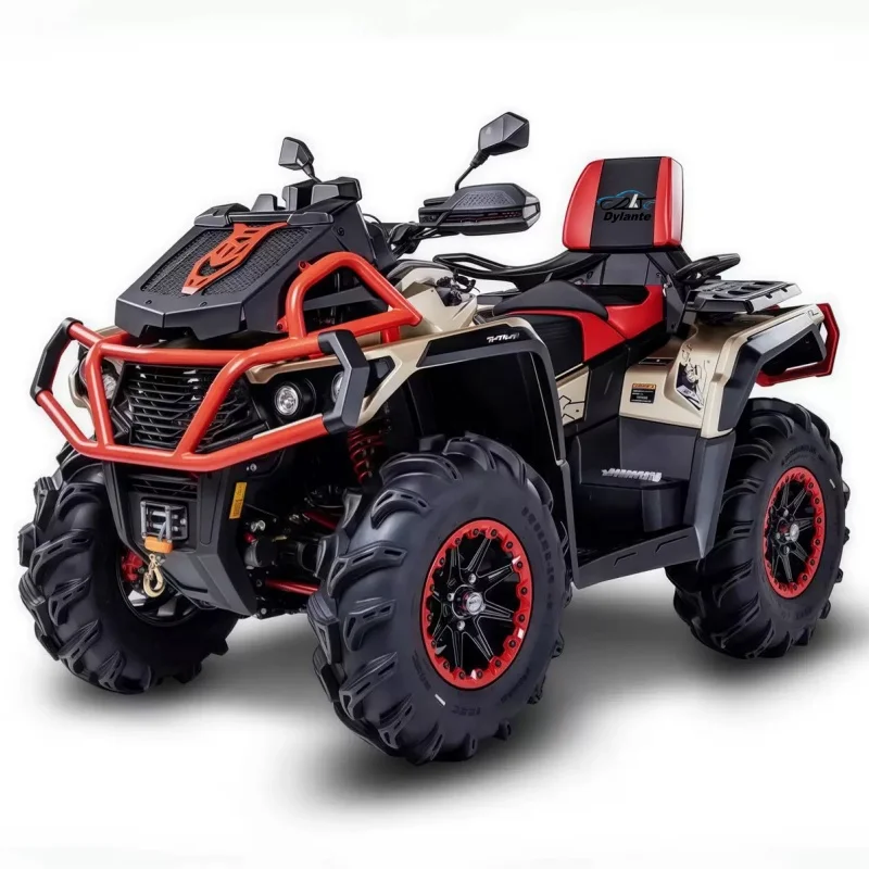 Fuel Powered ATV 2 Seats Capacity 4 Stroke Twin Cylinder 1000CC ATV 4X4 Sports Vehicle Farm Hunting
