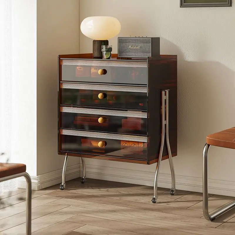 

Acrylic retro storage cabinet