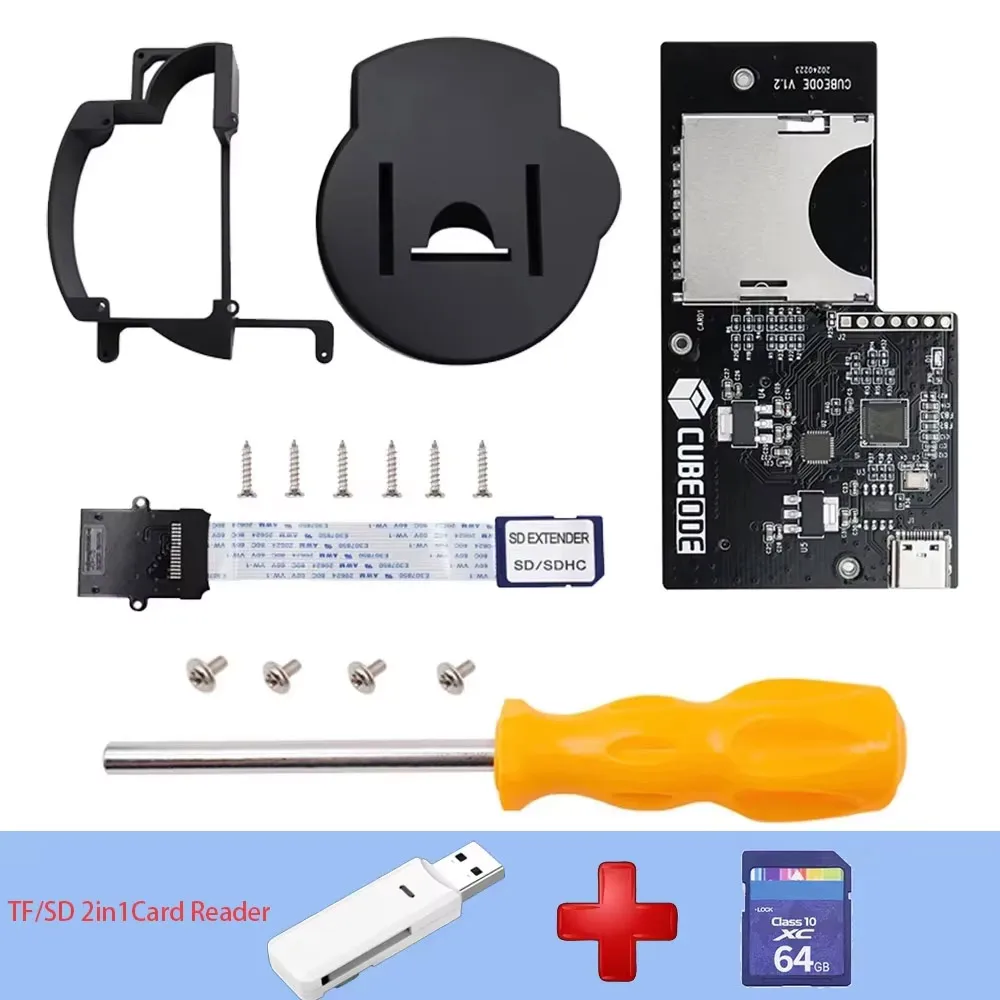 CUBEODE V1.2 Optische Drive Emulator Voor Nintendo GameCube Zwitserse SD2SP2 Reader Voor NGC GClaoder Mount Game Console - afbeelding 1