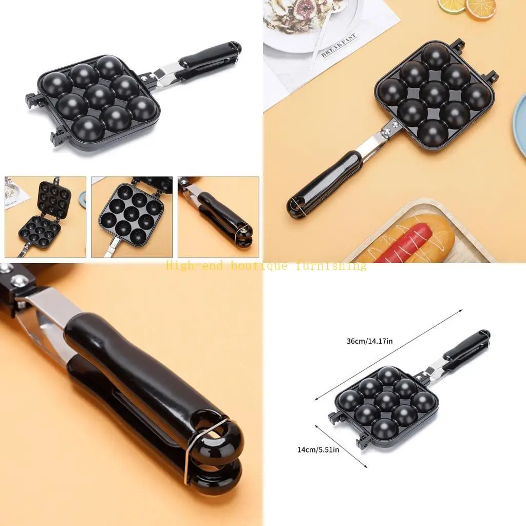 

L9NB Octopuses Small Balls Baking Pan Home Cooking Tools Kitchenware Supplies