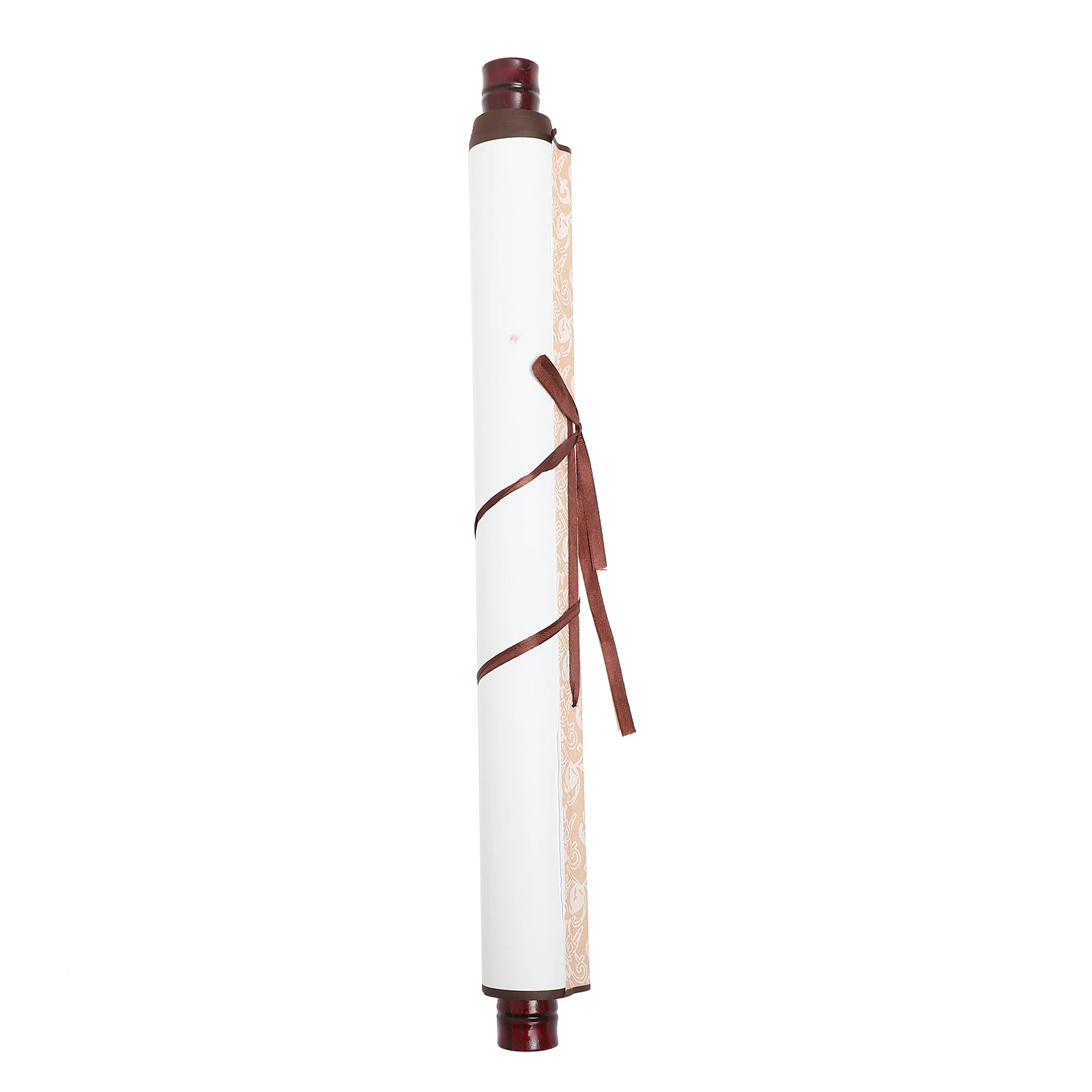 

Blank Scroll Chinese Paintings Paper Calligraphy Decorate Imitation Silk Office
