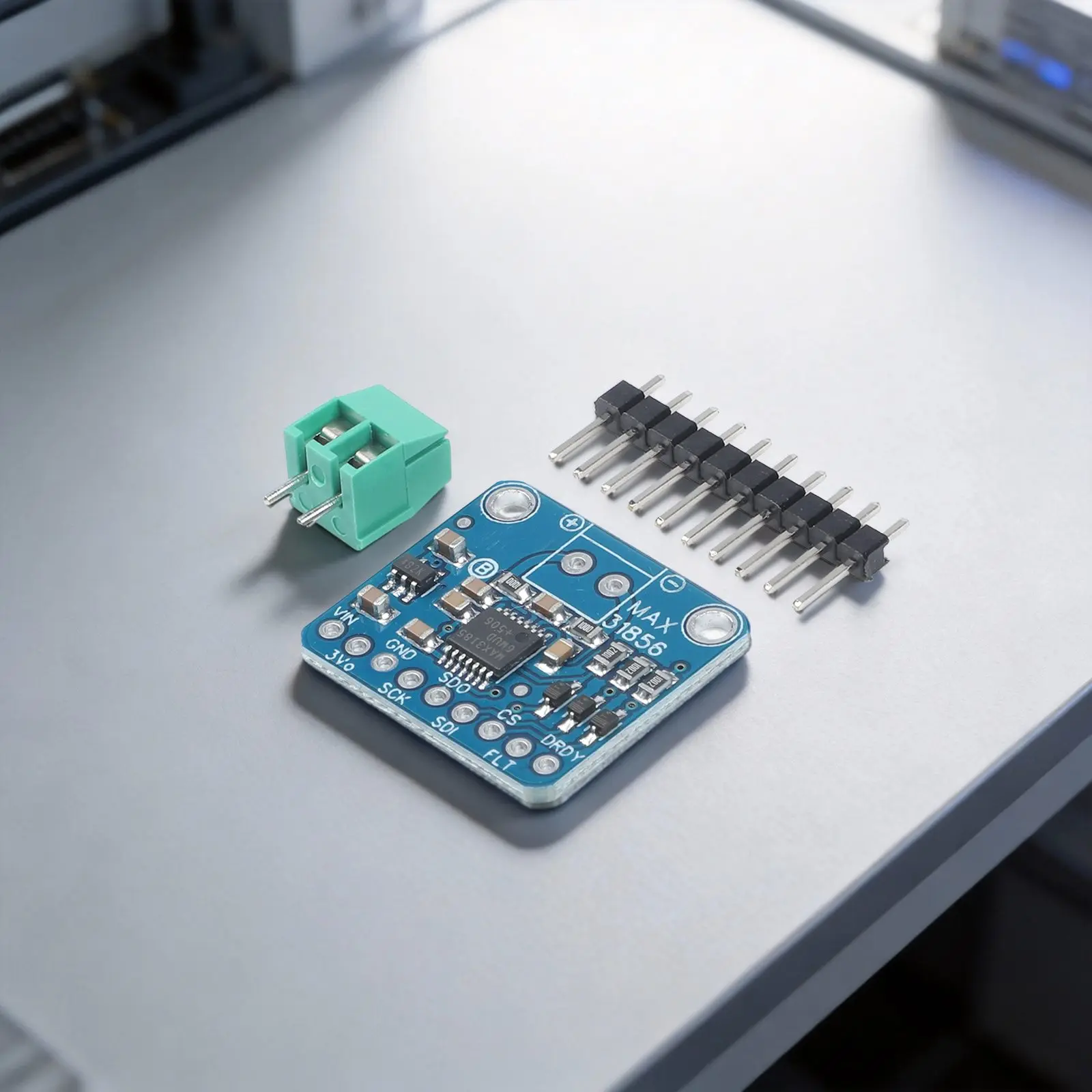 1set MAX31856 Thermocouple Module's AD Converter Detects Open-circuit Thermocouples With 19-bit Temperature Resolution