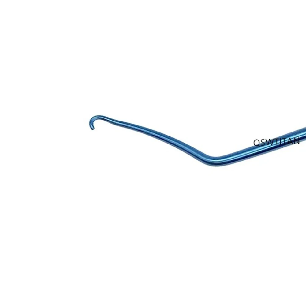 QSWTITAN Green Phaco Chopper Hooks  Double Eyelid Ophthalmic Surgical Instruments Eyelid Tools