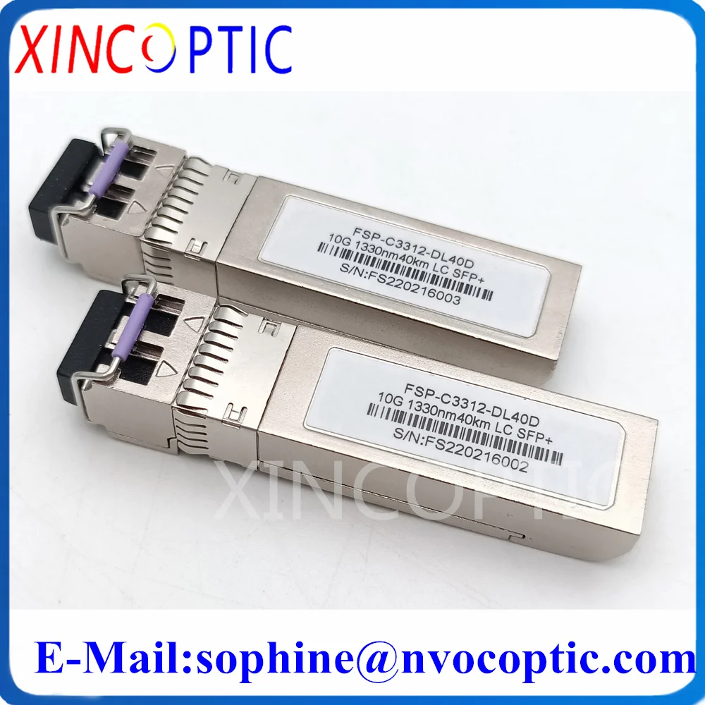 

8Pcs 10Gb SFP Single Mode Dual Fiber 1470nm~1610nm 40km ER Duplex LC Connector CWDM Optical Transceiver With DOM Function