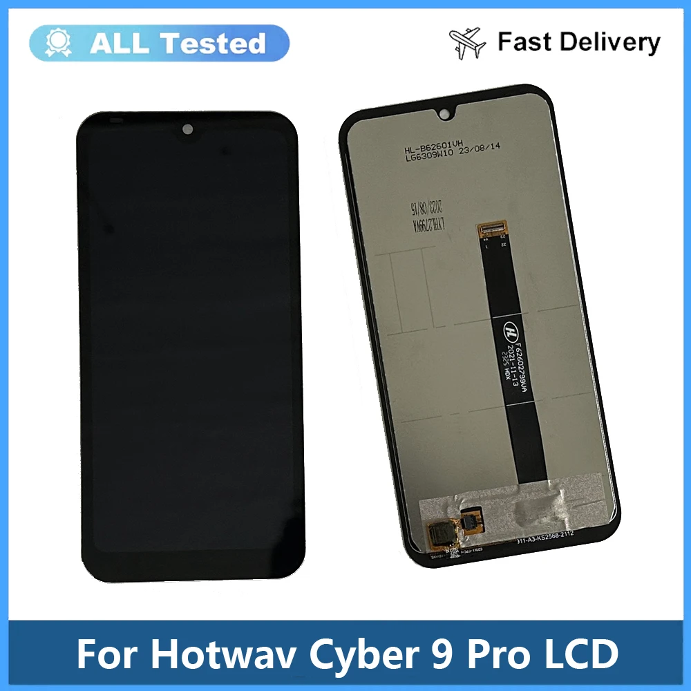 New Tested For HOTWAV Cyber 9 Pro LCD Display Touch Screen Digitizer Assembly Replacement Hotwav Cyber 9 Pro LCD Sensor