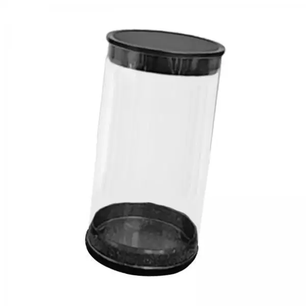 2-6pack Golf Ball Storage Tube Collectible Transparent Round Portable Golf Ball