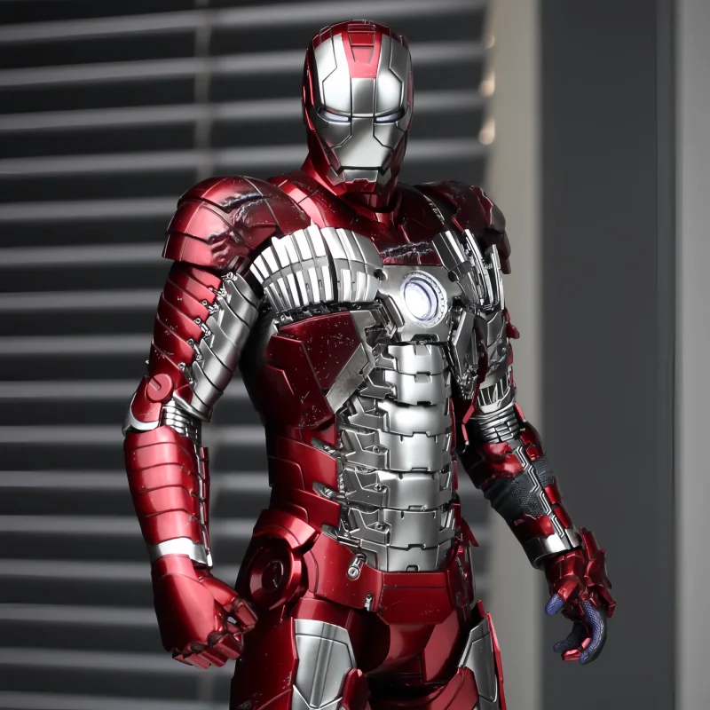 

HOTTOYS HT 1/6 Железный человек MK5 MMS400D18B коллекционная кукла из сплава подвижная коллекция настольный орнамент подлинный новый продукт подарки для мальчиков