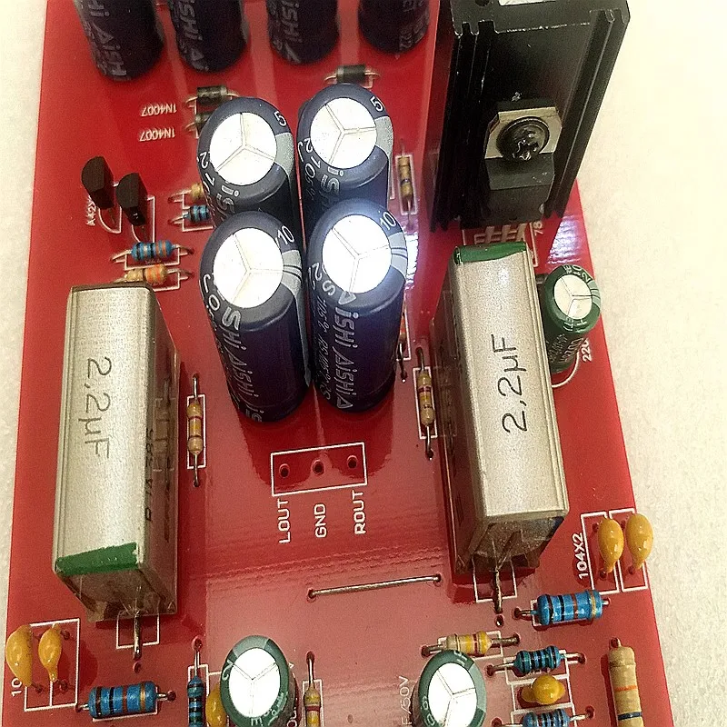 X10D Audio Fax 6N11 Tubo pré-amplificador Buffer Placa de palco frontal Pré-amplificador de tubo