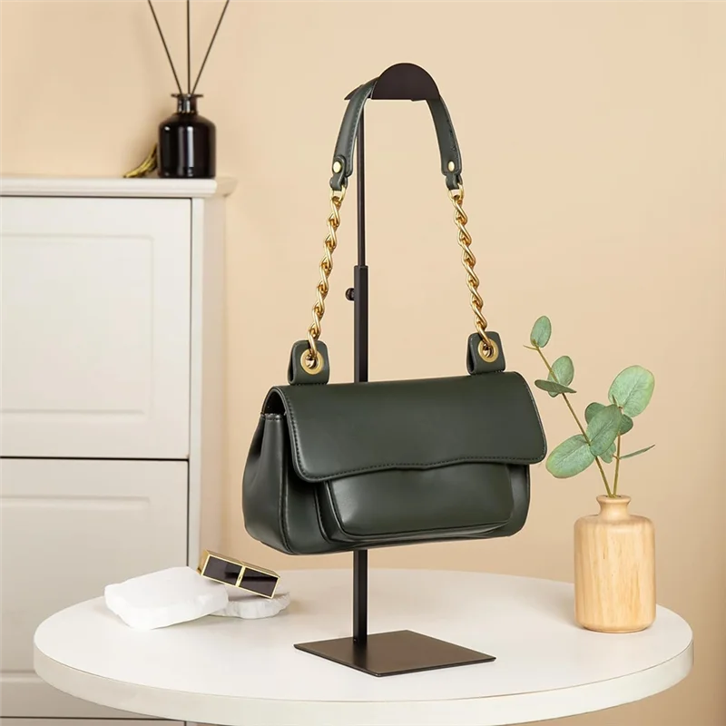 

A38Q-Purse Display Stands Purse Stands For Display Bag Display Stand Holder Handbag Display Stand Black