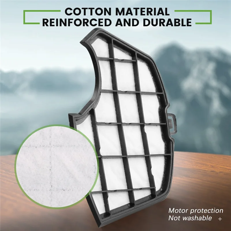 Substitua os filtros por Vorwerk Kobold, proteção do motor, acessórios VK150, VK140, 10 peças