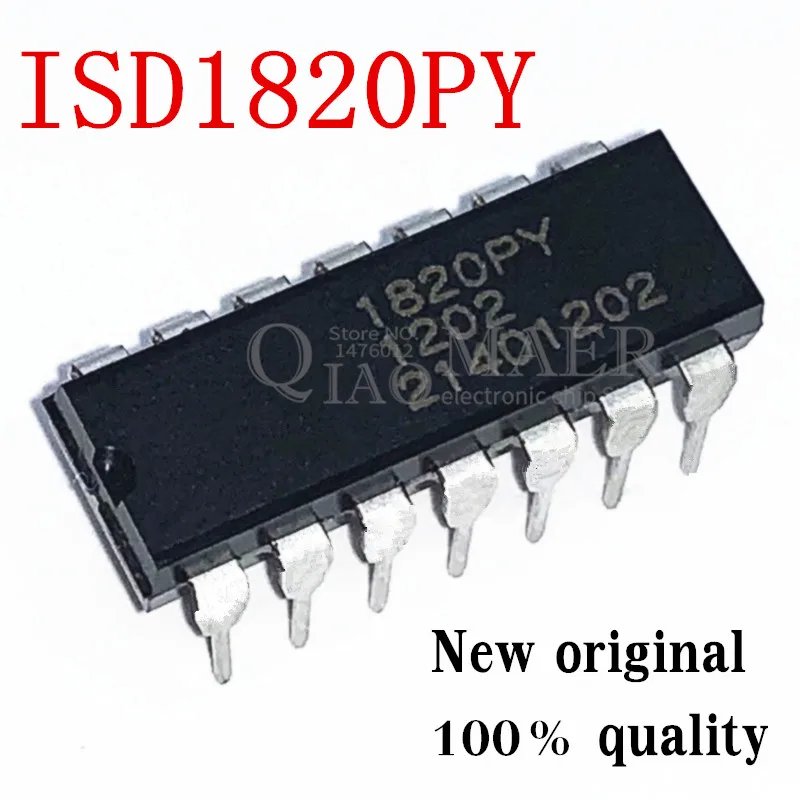 1PCS ISD1820PY ISD1820 DIP14 In Stock