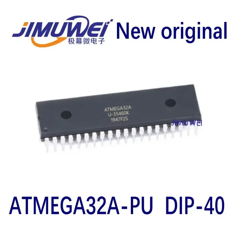 ATMEGA32A-PU DIP-40 وحدة تحكم دقيقة 8 بت للإدراج المباشر 100% جديدة ومبتكرة