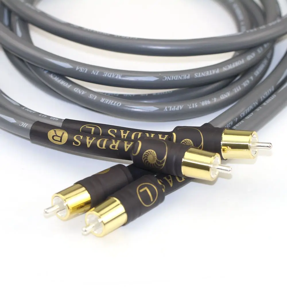 Cost-effective CARDAS TWINLNK IIC oxygen-free copper fever signal cable HiFi audio amplifier CD bladder machine audio cable