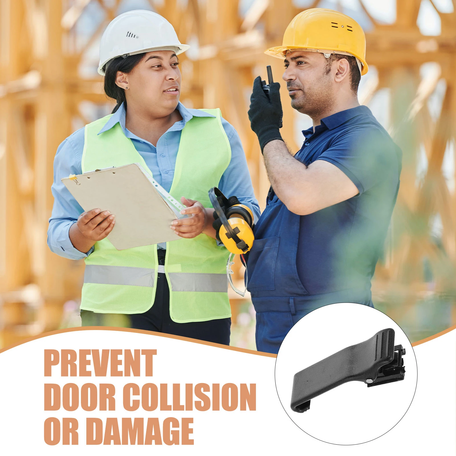 

Walkie Belt Clip Holder Waist Mount Handsfree Radio Interphone Hook Stand Compatible Multiple Models Easy Install