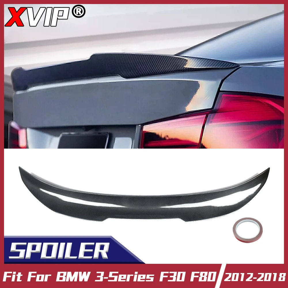 

XVIP 4 Door Carbon Look PSM Style Rear Spoilers Wings For BMW 3 Series F30 F80 2012-2018 335i 328i Fiber Tuning Accessories Part