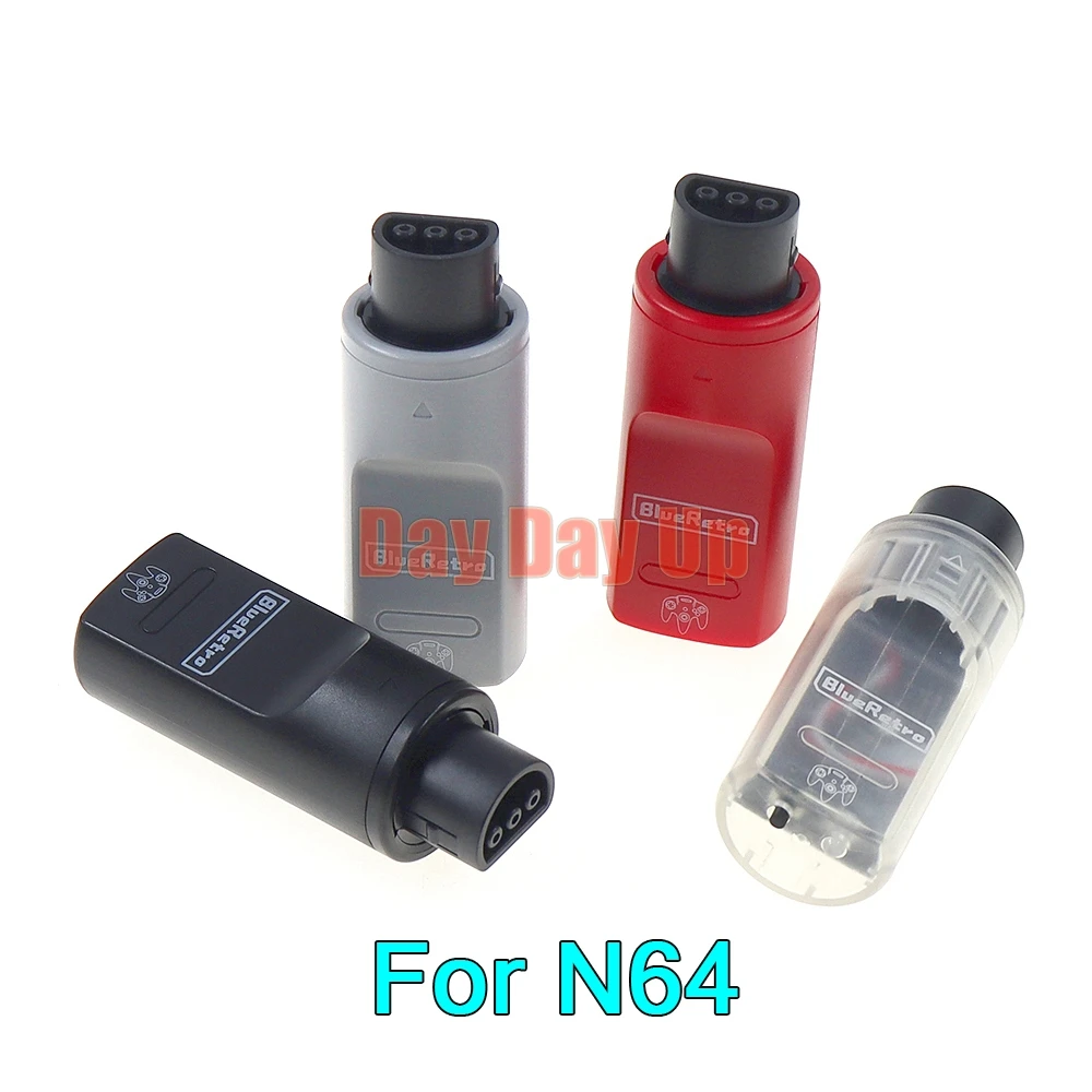 1 шт. для консоли N64, Bluetooth-совместимый джойстик, преобразователь BlueRetro, беспроводной контроллер, адаптер Bluetooth-приемника