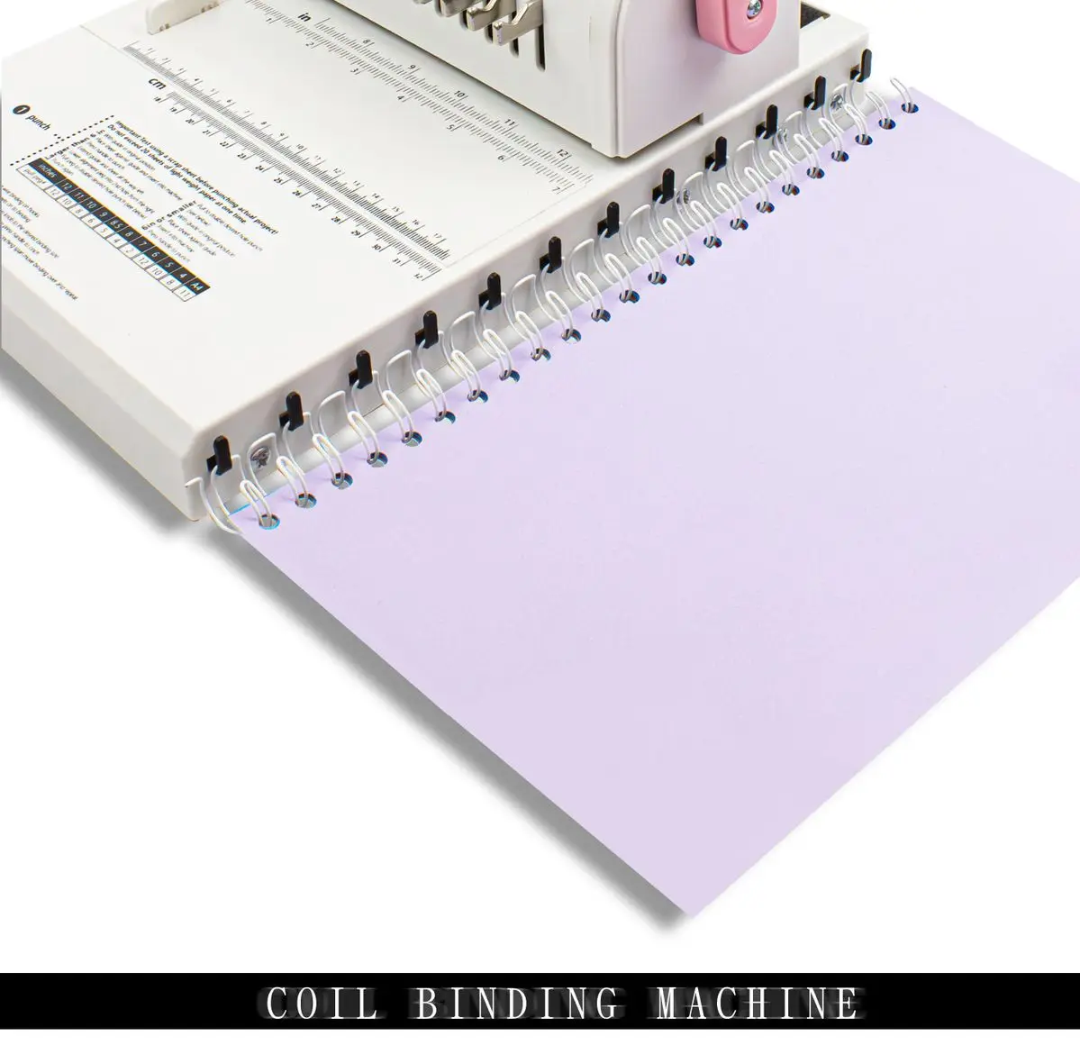 Binding Machine 2:1 Double Wire Binding Machine Machine Single-pass 20 Pages Pun