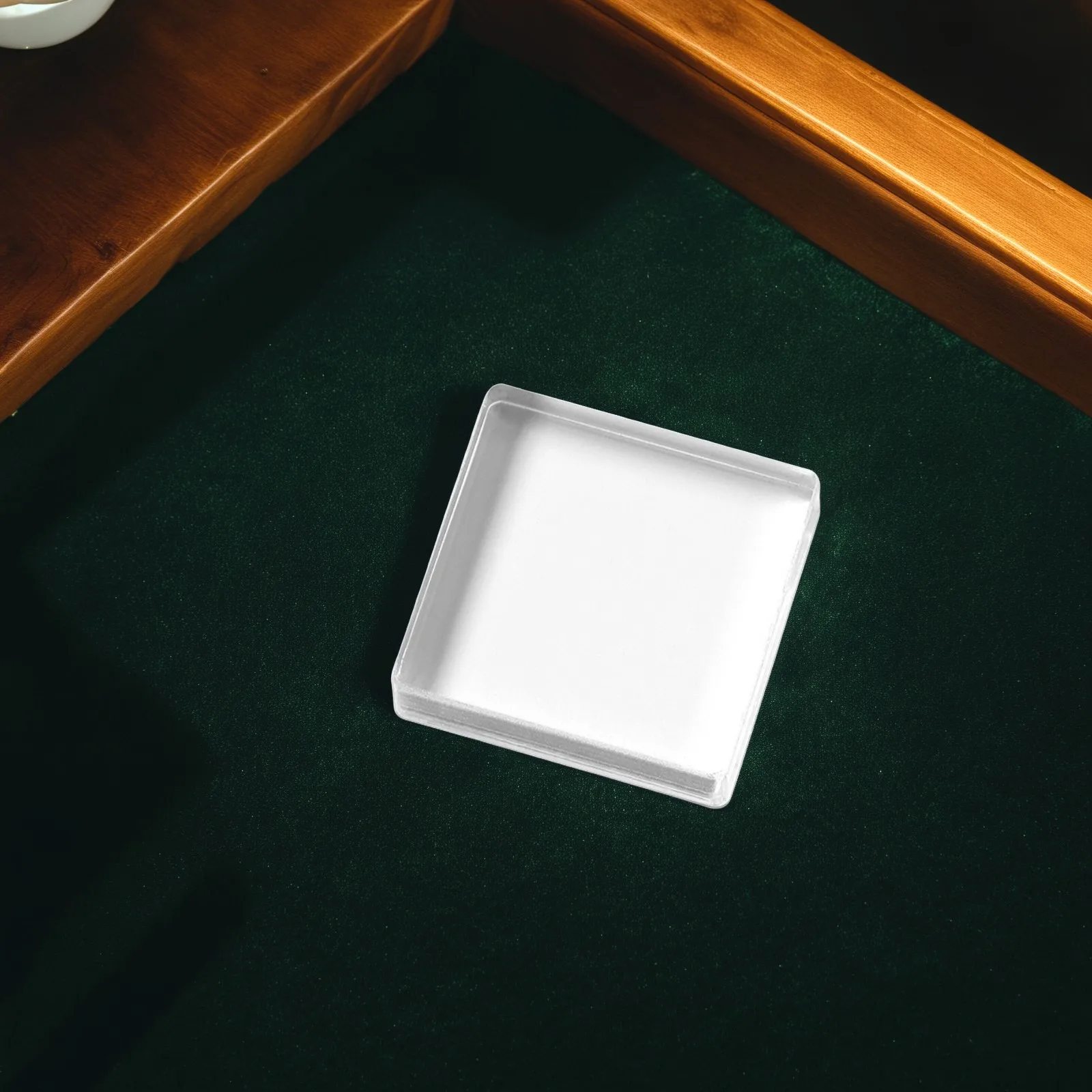 Timbres de scrapbooking en silicone transparent avec poignée en acrylique pour bricolage, journal artisanal, expression créative et activités d'apprentissage