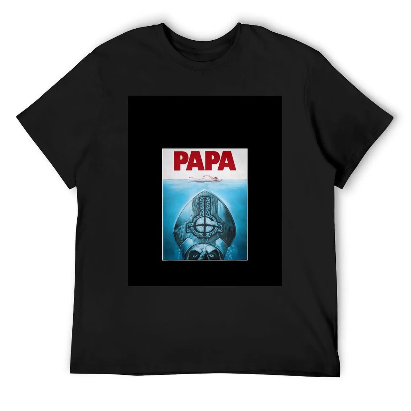 

Ghóst – Papa Poster T-Shirt funny meme t-shirts clothes aesthetic clothes mens graphic t-shirts hip hop