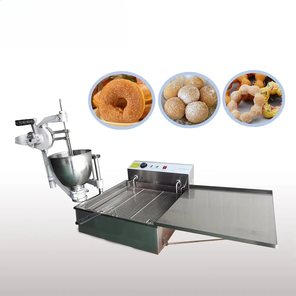 FOODLINE Mall Dessert Counter Doughnut Maker Precise Constant Temp Control Fast Baking Stainless Steel Gear