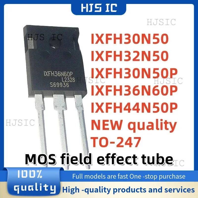 5PCS NEW 100% quality IXFH30N50 IXFH32N50 IXFH30N50P IXFH36N60P IXFH44N50P TO-247 MOS field effect tube transistors electronics